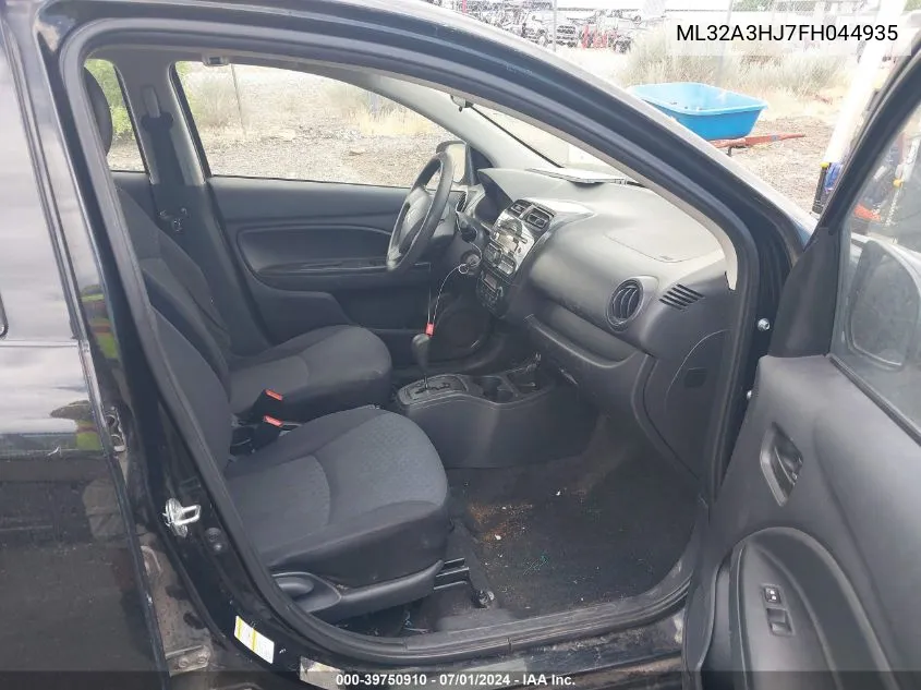 ML32A3HJ7FH044935 2015 Mitsubishi Mirage De