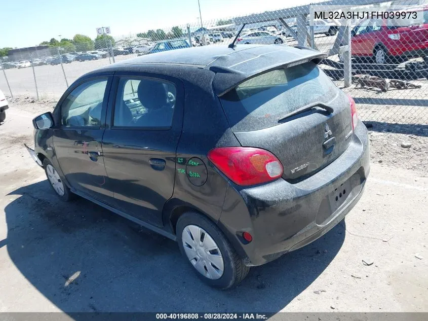 ML32A3HJ1FH039973 2015 Mitsubishi Mirage De