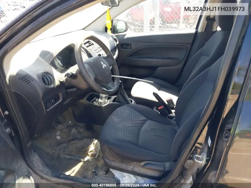 ML32A3HJ1FH039973 2015 Mitsubishi Mirage De