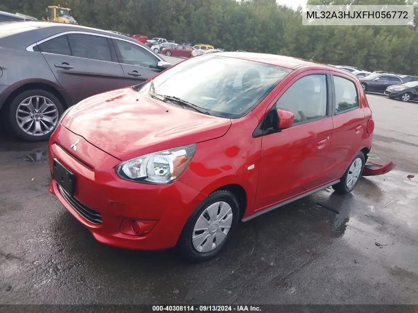 ML32A3HJXFH056772 2015 Mitsubishi Mirage De