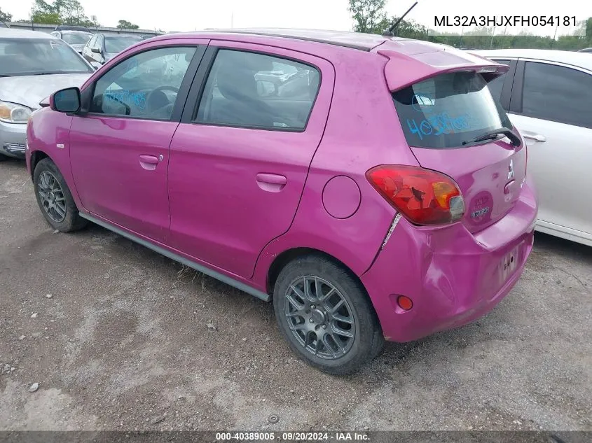 ML32A3HJXFH054181 2015 Mitsubishi Mirage De/Rf