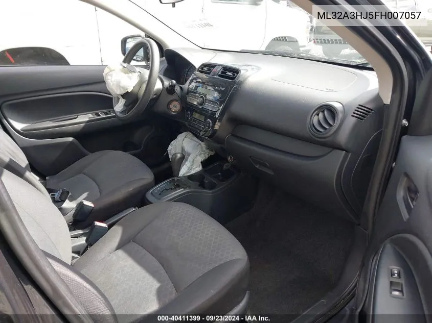 ML32A3HJ5FH007057 2015 Mitsubishi Mirage De