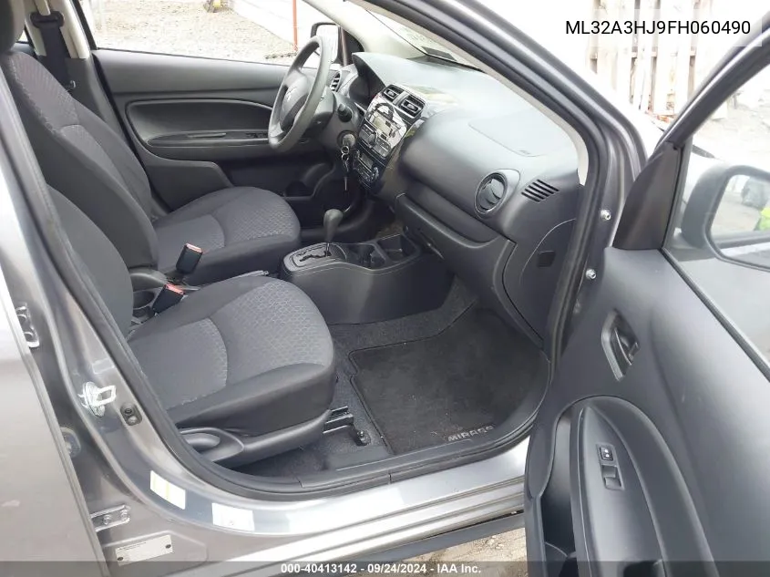 ML32A3HJ9FH060490 2015 Mitsubishi Mirage De