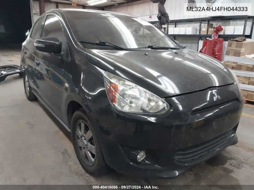 2015 Mitsubishi Mirage Es VIN: ML32A4HJ4FH044333 Lot: 40415088