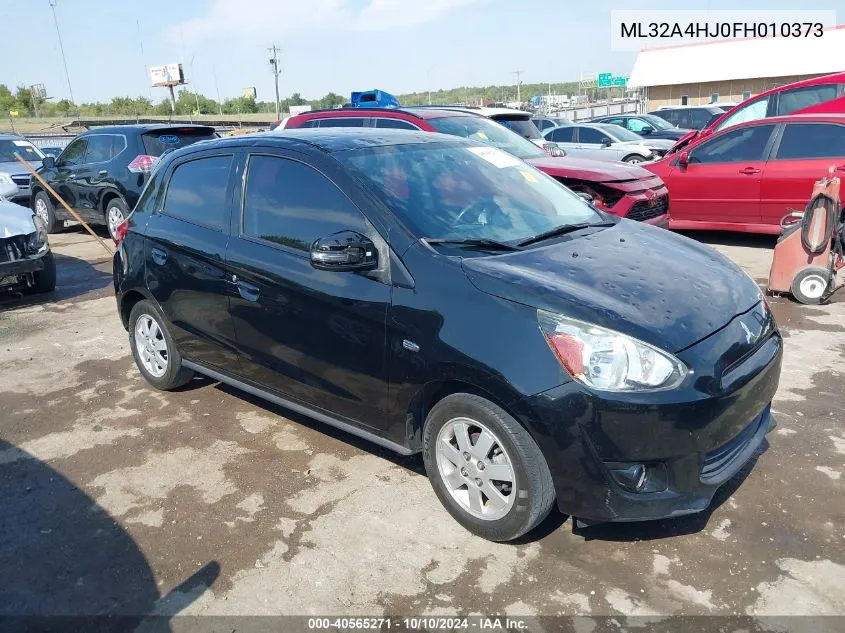 2015 Mitsubishi Mirage Es VIN: ML32A4HJ0FH010373 Lot: 40565271