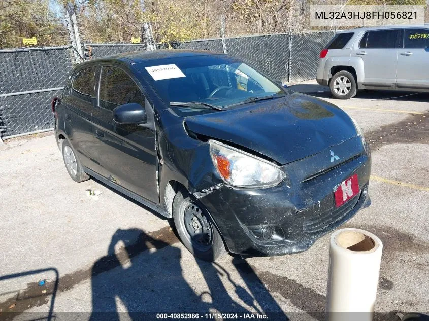 2015 Mitsubishi Mirage De VIN: ML32A3HJ8FH056821 Lot: 40852986