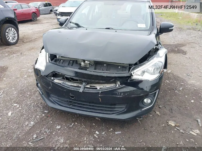 ML32F4FJ9HHF12549 2017 Mitsubishi Mirage G4 Se