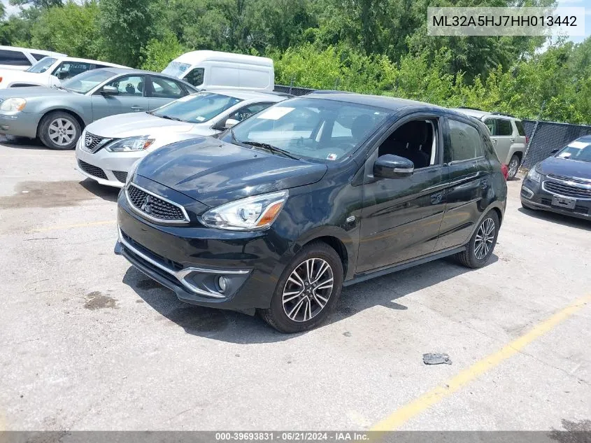 2017 Mitsubishi Mirage Gt VIN: ML32A5HJ7HH013442 Lot: 39693831