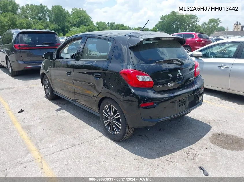 ML32A5HJ7HH013442 2017 Mitsubishi Mirage Gt