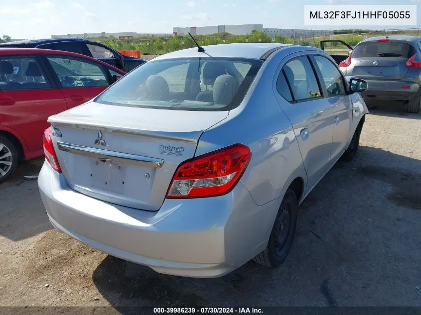 ML32F3FJ1HHF05055 2017 Mitsubishi Mirage G4 Es