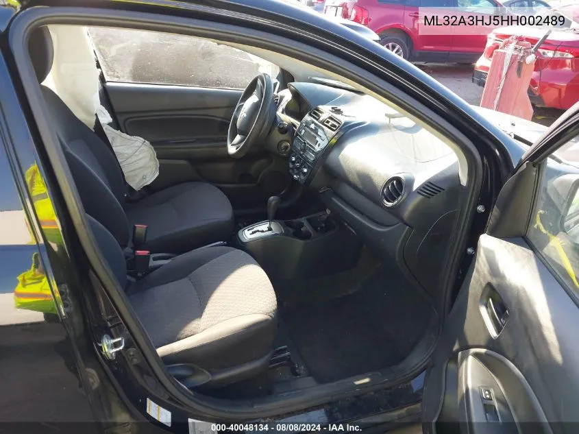 ML32A3HJ5HH002489 2017 Mitsubishi Mirage Es