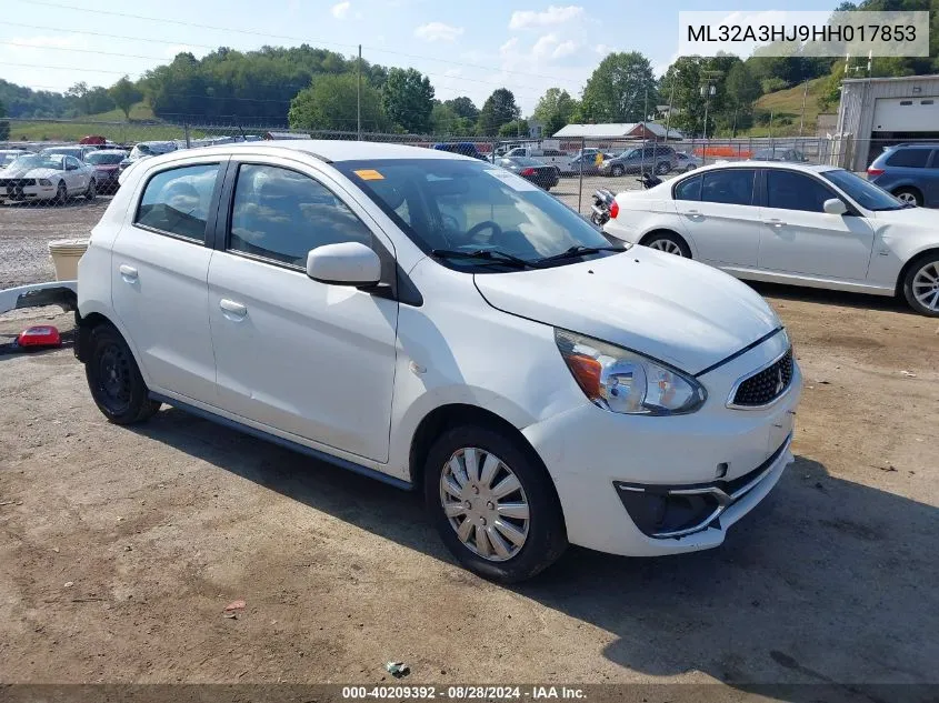 ML32A3HJ9HH017853 2017 Mitsubishi Mirage Es