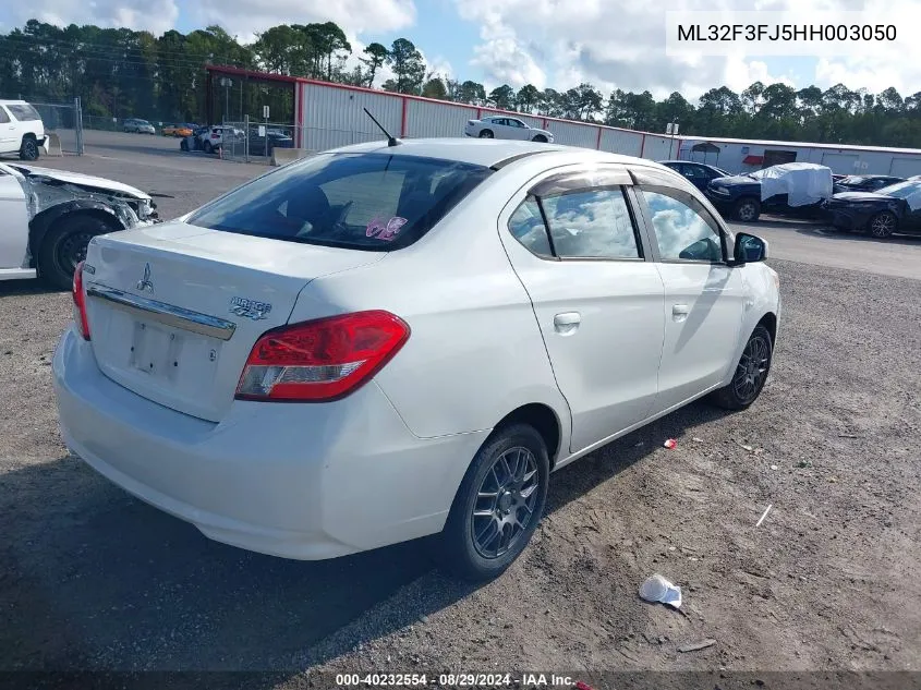 ML32F3FJ5HH003050 2017 Mitsubishi Mirage G4 Es