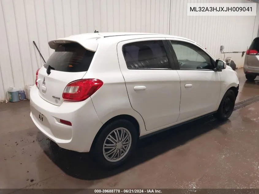 ML32A3HJXJH009041 2018 Mitsubishi Mirage Es