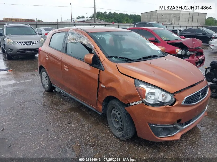 ML32A3HJ2JH014864 2018 Mitsubishi Mirage Es