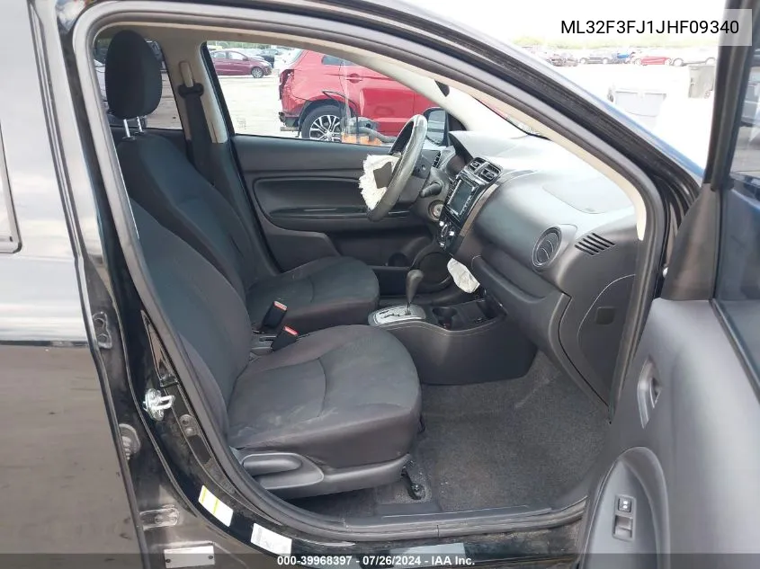 ML32F3FJ1JHF09340 2018 Mitsubishi Mirage G4 Es