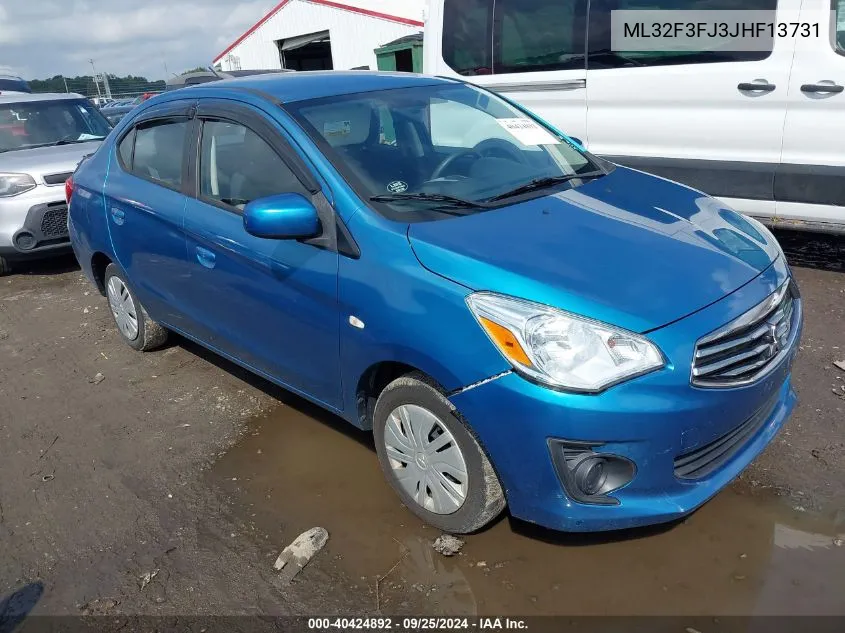 ML32F3FJ3JHF13731 2018 Mitsubishi Mirage G4 Es