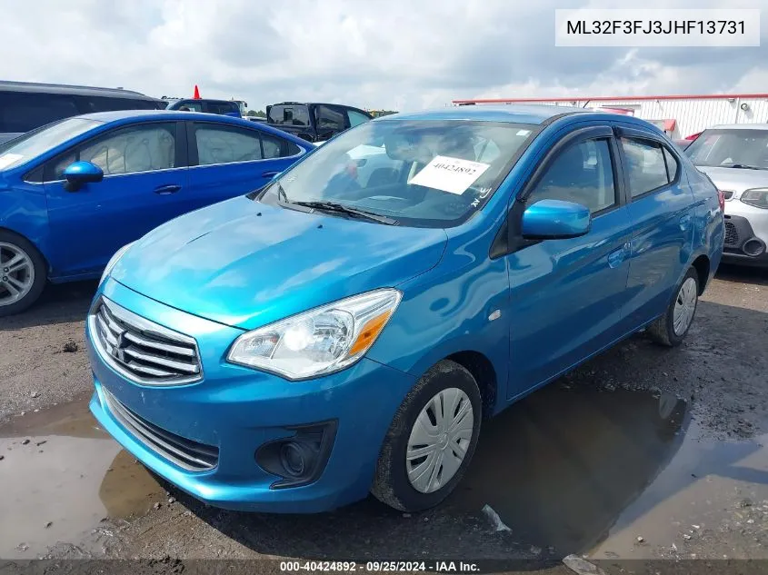 ML32F3FJ3JHF13731 2018 Mitsubishi Mirage G4 Es