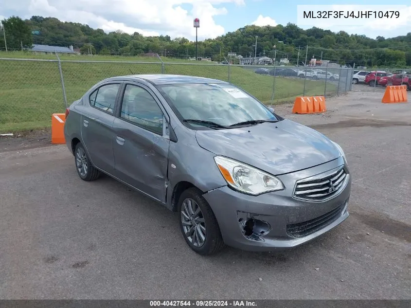 2018 Mitsubishi Mirage G4 Es VIN: ML32F3FJ4JHF10479 Lot: 40427544