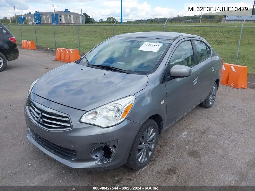 2018 Mitsubishi Mirage G4 Es VIN: ML32F3FJ4JHF10479 Lot: 40427544