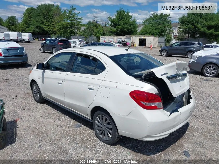 ML32F3FJ5KHF08631 2019 Mitsubishi Mirage G4 Es