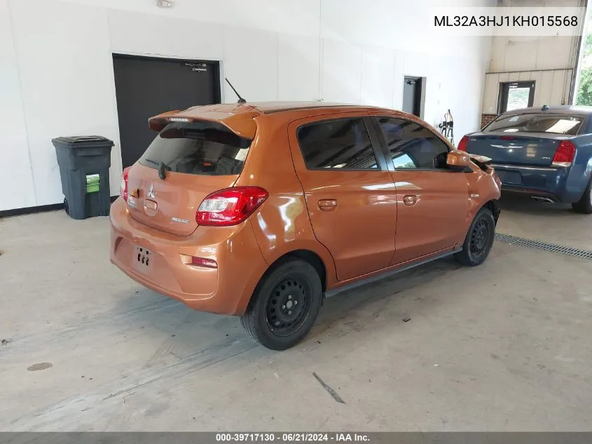 ML32A3HJ1KH015568 2019 Mitsubishi Mirage Rf