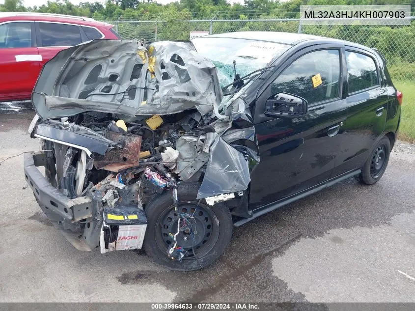 ML32A3HJ4KH007903 2019 Mitsubishi Mirage Rf