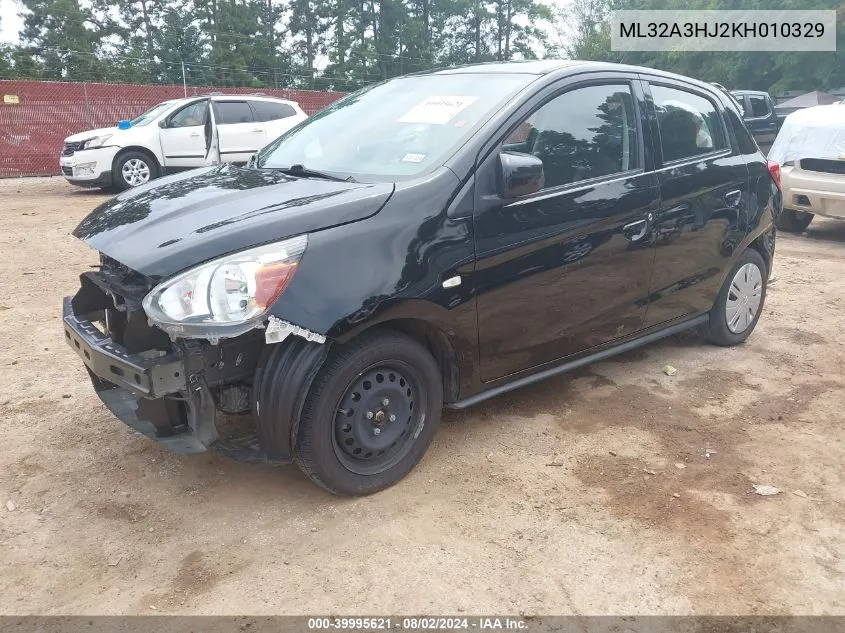 ML32A3HJ2KH010329 2019 Mitsubishi Mirage Rf