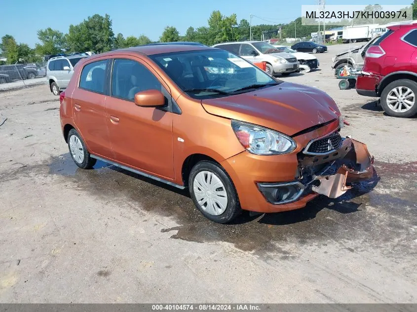 ML32A3HJ7KH003974 2019 Mitsubishi Mirage Rf