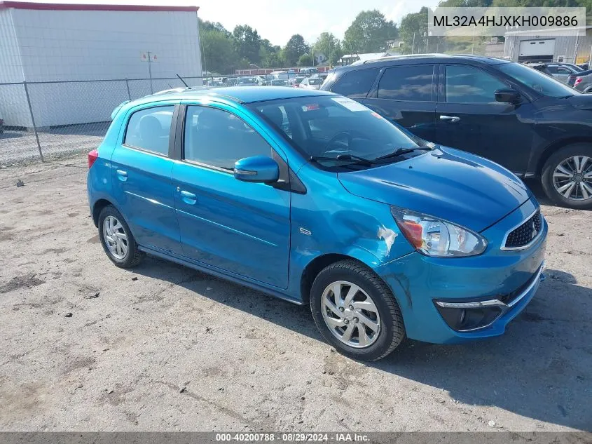 ML32A4HJXKH009886 2019 Mitsubishi Mirage Se