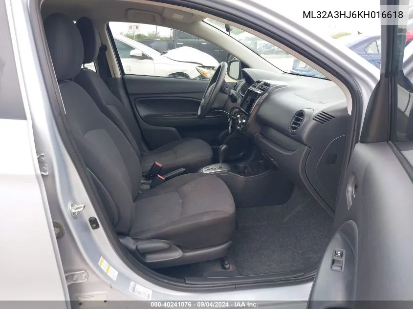 ML32A3HJ6KH016618 2019 Mitsubishi Mirage Rf