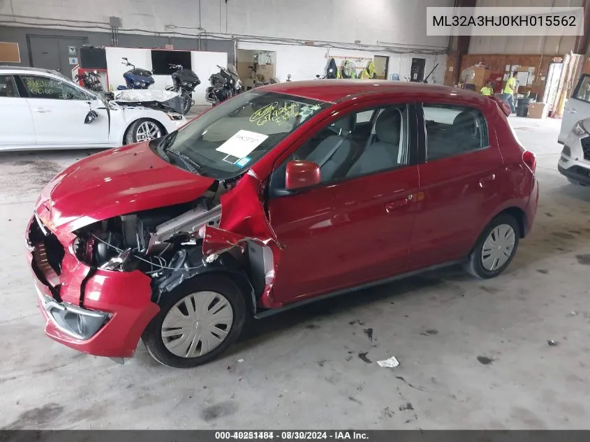 ML32A3HJ0KH015562 2019 Mitsubishi Mirage Rf