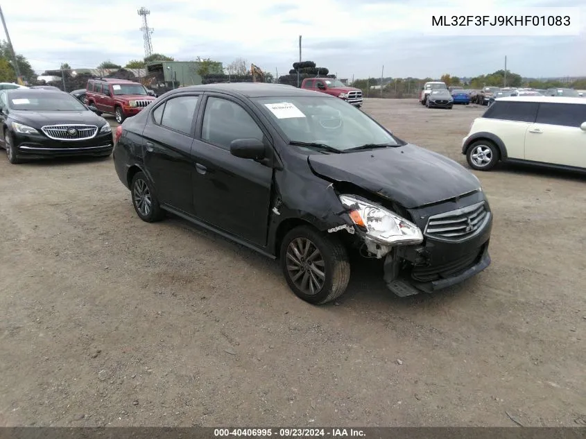 ML32F3FJ9KHF01083 2019 Mitsubishi Mirage G4 Es