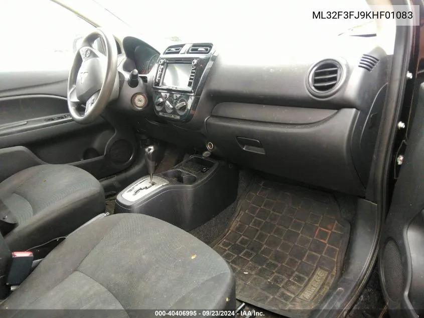 ML32F3FJ9KHF01083 2019 Mitsubishi Mirage G4 Es