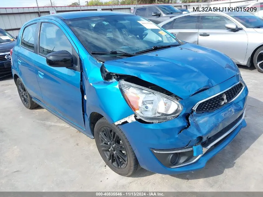 ML32A5HJ1KH015209 2019 Mitsubishi Mirage Le