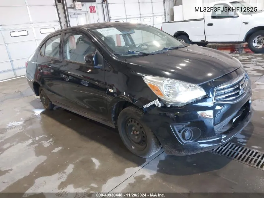 2019 Mitsubishi Mirage G4 Rf VIN: ML32F3FJ5KHF12825 Lot: 40930448