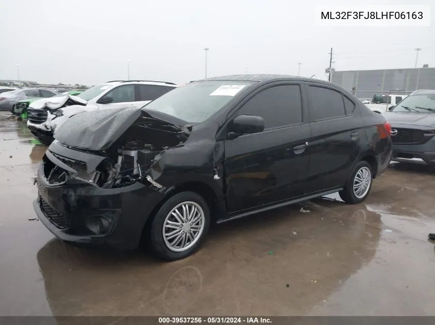 ML32F3FJ8LHF06163 2020 Mitsubishi Mirage G4 Es