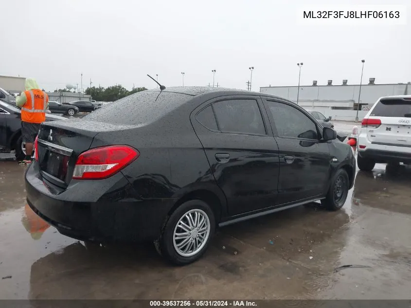 ML32F3FJ8LHF06163 2020 Mitsubishi Mirage G4 Es