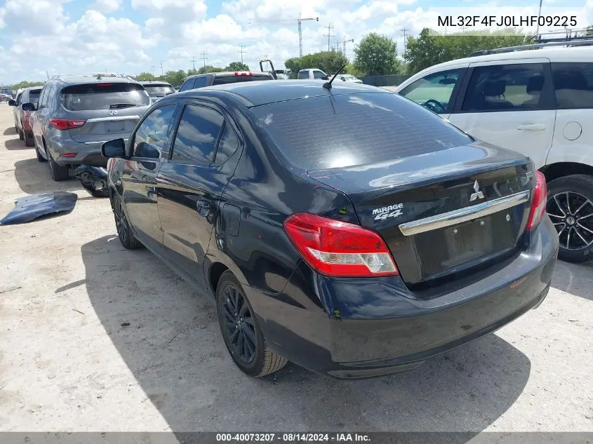 ML32F4FJ0LHF09225 2020 Mitsubishi Mirage G4 Le