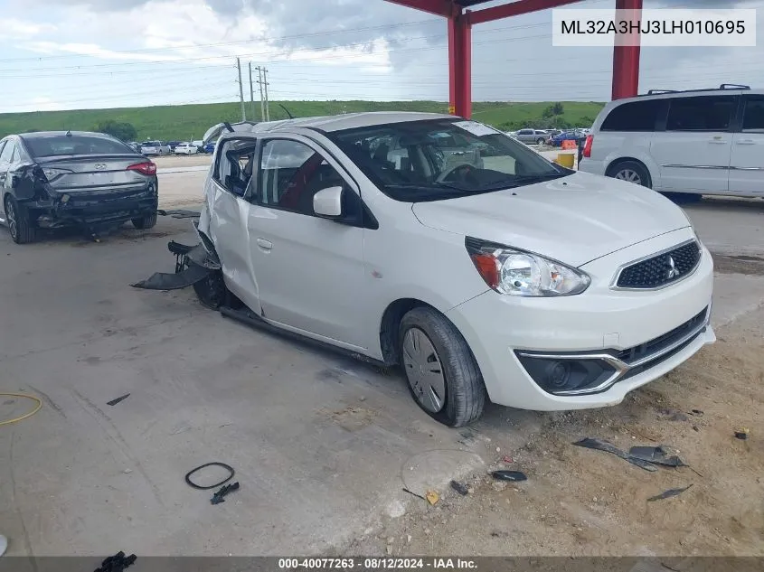 ML32A3HJ3LH010695 2020 Mitsubishi Mirage Es/Se