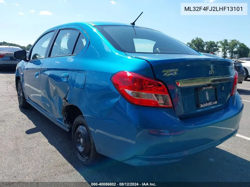 ML32F4FJ2LHF13101 2020 Mitsubishi Mirage G4 Le/Se