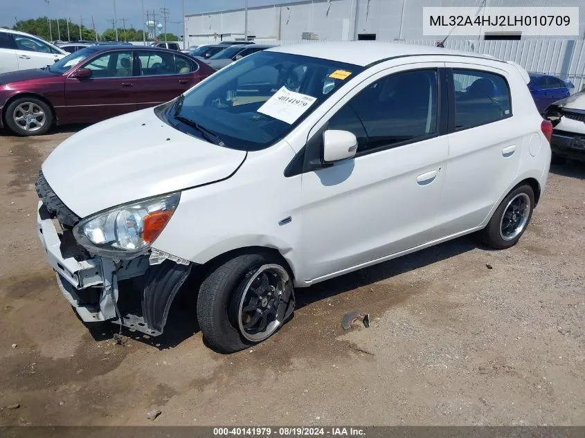 ML32A4HJ2LH010709 2020 Mitsubishi Mirage Se