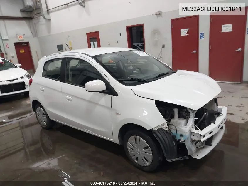 ML32A3HJ0LH001811 2020 Mitsubishi Mirage Es