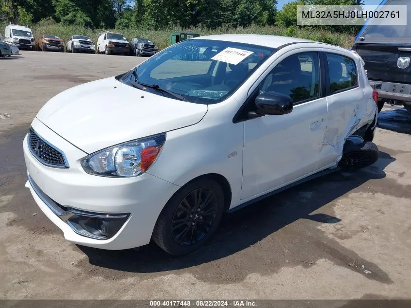 ML32A5HJ0LH002761 2020 Mitsubishi Mirage Le