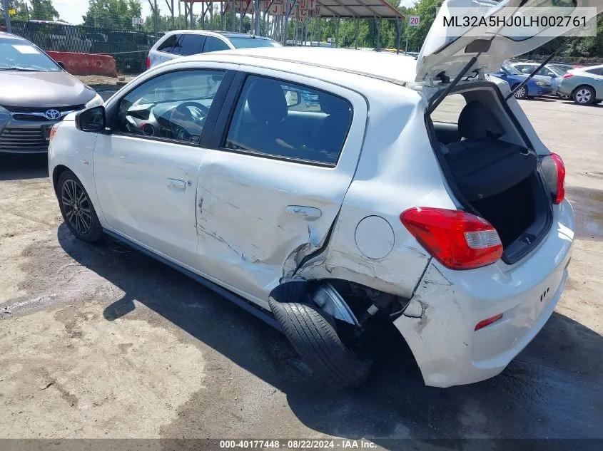 ML32A5HJ0LH002761 2020 Mitsubishi Mirage Le