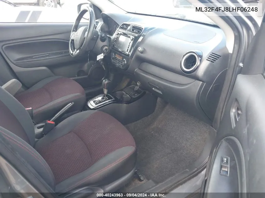 ML32F4FJ8LHF06248 2020 Mitsubishi Mirage G4 Le