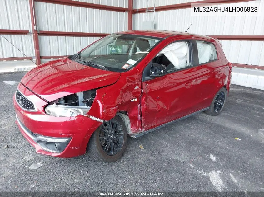 ML32A5HJ4LH006828 2020 Mitsubishi Mirage Le