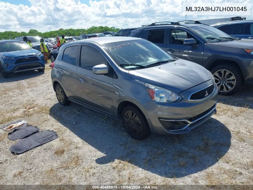 2020 Mitsubishi Mirage Se VIN: ML32A3HJ7LH001045 Lot: 40489915