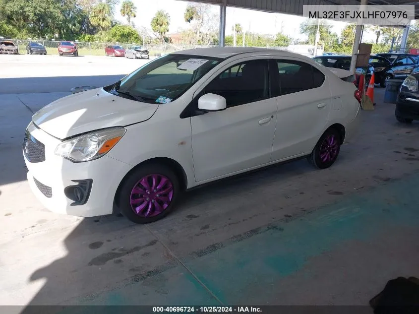 2020 Mitsubishi Mirage G4 Es VIN: ML32F3FJXLHF07976 Lot: 40696724