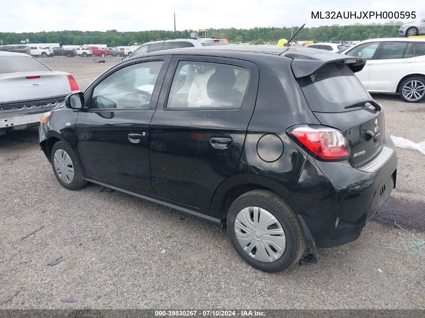 ML32AUHJXPH000595 2023 Mitsubishi Mirage Es/Le